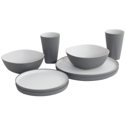 Set vase Outwell Gala 2 Person Dinner Set gri Grey Mist