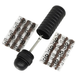 Set de reparație Peaty´s Holeshot Tubeless Puncture Plugger negru black