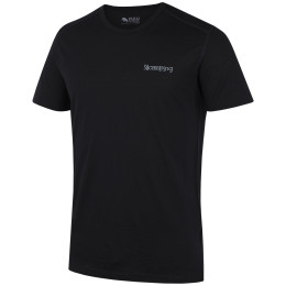 Tricou bărbați Zulu Merino 160 Short 4C Comfy negru black