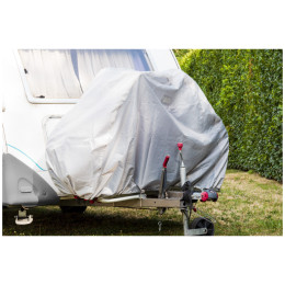 Prelate de acoperire Fiamma Bike Cover Caravan 2 kola alb