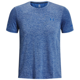 Tricou funcțional bărbați Under Armour Seamless Stride SS albastru deschis