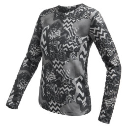 Tricou funcțional pentru femei cu mânecă lungă Sensor Merino Blend Impress