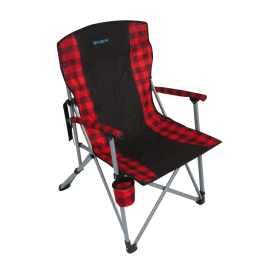 Fotoliu Husky Moat negru/roșu Black/red