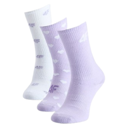 Șosete 4F Socks Cas F394 (3Pack) culori mix MULTICOLOUR 2 ALLOVER
