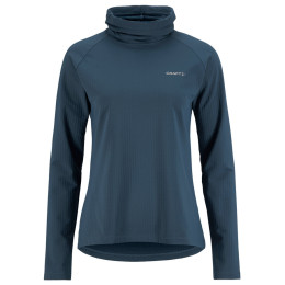 Hanorac funcțional de damă Craft Gain Thermal Funnelneck W albastru Blue