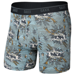 Boxeri Saxx Quest Quick Dry Mesh Boxer Brief Fly