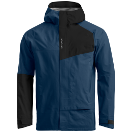 Geacă bărbați Ortovox Seceda 3L Jacket M albastru închis Deep Ocean