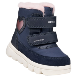 Încălțăminte de iarnă copii Geox B Willaboom Girl B A albastru/roz NAVY/OLD ROSE