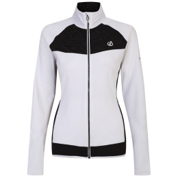 Hanorac funcțional de damă Dare 2b Elation II Core Stretch alb/negru White/Black