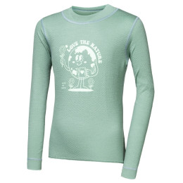 Tricou funcțional copii Sensor Merino DF Planet Basil Green verde deschis Basil Green