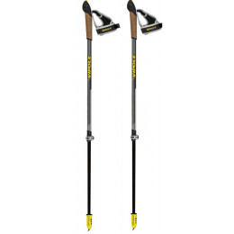 Bețe Nordic Walking Vipole Instructor Vario Ql Silent Dlx maro gri