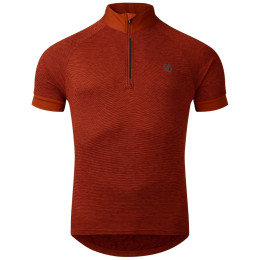 Tricou de ciclism bărbați Dare 2b Pedal It Out II Jersey roșu ArabianSpice