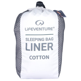 Inserție pentru sacul de dormit LifeVenture Cotton Sleeping Bag Liner, Rectangular