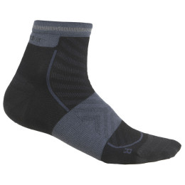 Șosete femei Icebreaker Women Merino Run+ Ultralight Mini negru Black/Graphite