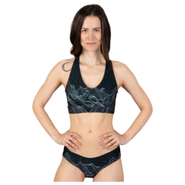Bustieră Drexiss Diamond Beach Black negru/alb