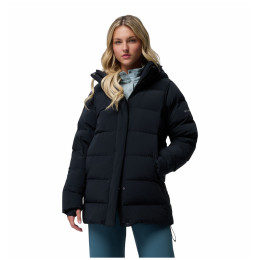 Geacă de iarnă femei Columbia Amaze Puff™ Mid Hooded Jacket negru Black