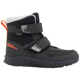 Încălțăminte de iarnă copii Jack Wolfskin Polar Bear-B Texapore Mid Vc K - Phantom negru phantom