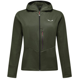 Hanorac funcțional de damă Salewa Pedroc Pl 3 Hd Jacket W verde dark olive