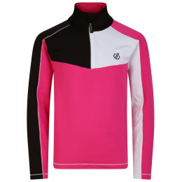 Hanorac funcțional copii Dare 2b Formate II Core Stretch 2023 roz/alb Pure Pink/Black