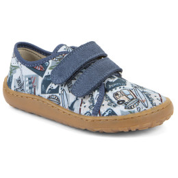 Teniși pentru copii Frodo Barefoot canvas Light Blue albastru
