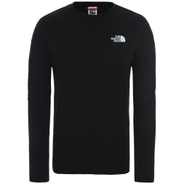 Tricou bărbați The North Face M L/S Red Box Tee - Eu negru