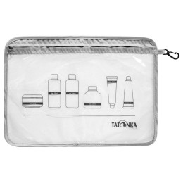 Geantă cosmetică Tatonka Zip Flight Bag A4 gri grey