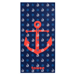 Prosop cu uscare rapidă Towee Sailor New 70 x 140 cm