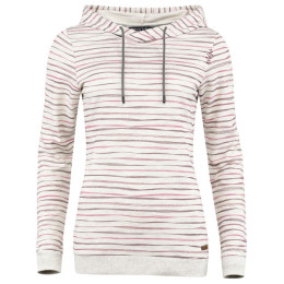 Hanorac femei Chillaz Lugano Stripes Wave gri deschis