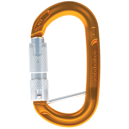 Carabinieră Singing Rock OXY BC Triple lock Orange portocaliu/