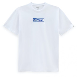 Tricou bărbați Vans Circle Tab Tee alb