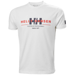 Tricou bărbați Helly Hansen Rwb Graphic T-Shirt M alb