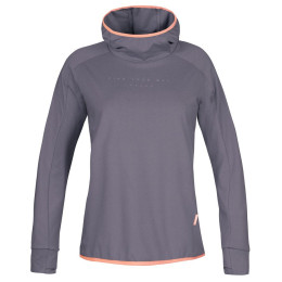 Hanorac funcțional de damă Hannah Nyma Hoody gri gray ridge mel