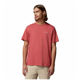 Tricou bărbați Columbia Csc™ Basic Tee roșu Washed Red