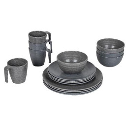 Set de vase Bo-Camp Tableware Stone gri