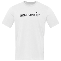 Tricou bărbați Norrona 29 cotton Norrøna viking T-shirt alb Pure White