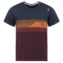 Tricou funcțional bărbați Chillaz Kamu Climbing albastru/roșu