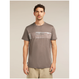 Tricou funcțional bărbați Icebreaker Men Merino 150 Tech Lite SS Tee Elevation Line