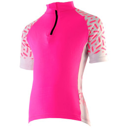 Tricou ciclism copii Axon Nippon JR roz