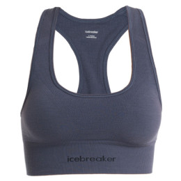 Bustieră Icebreaker Women Merino Seamless Active Bra gri Graphite