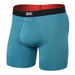 Boxeri Saxx Multi-Sport Mesh Boxer Brief Fly albastru hydro blue