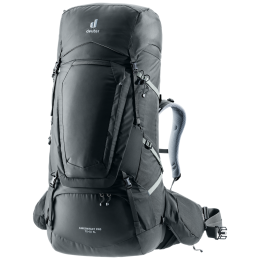 Rucsac turistic femei Deuter Aircontact Pro 75+10 SL negru graphite