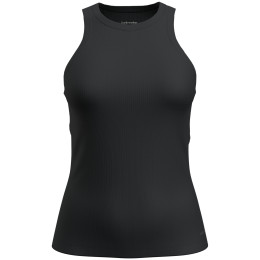 Maiou femei Icebreaker W Mer Rib Lotus Tank negru Black