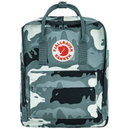 Rucsac urban Fjällräven Kånken Graphics albastru Nimbus Blue-Hidden Animals