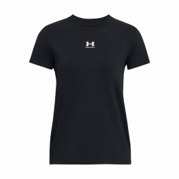 Tricou femei Under Armour Off Campus Core SS negru Black/White