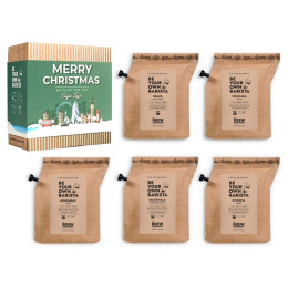 Set Cadou Grower´s cup 5 plicuri de cafea - Crăciun
