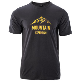 Tricou bărbați Hi-Tec Tivo gri/galben