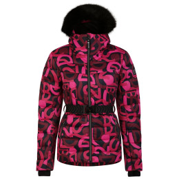 Geacă de iarnă femei Dare 2b Crevasse Jacket roz Pure Pink Graffiti