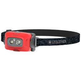 Lanternă frontală Ledlenser HF4R Core roșu red