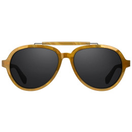 Ochelari de soare Vallon Ella auriu Horn