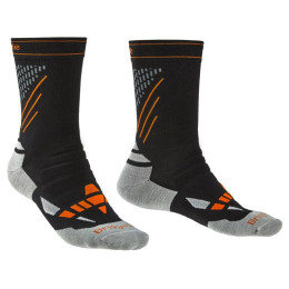 Șosete Bridgedale Ski Nordic Race negru black/stone/850